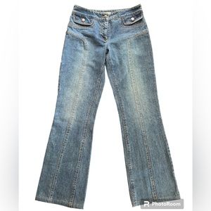 Michael Kors Bootcut Blue Denim Jeans Size 4